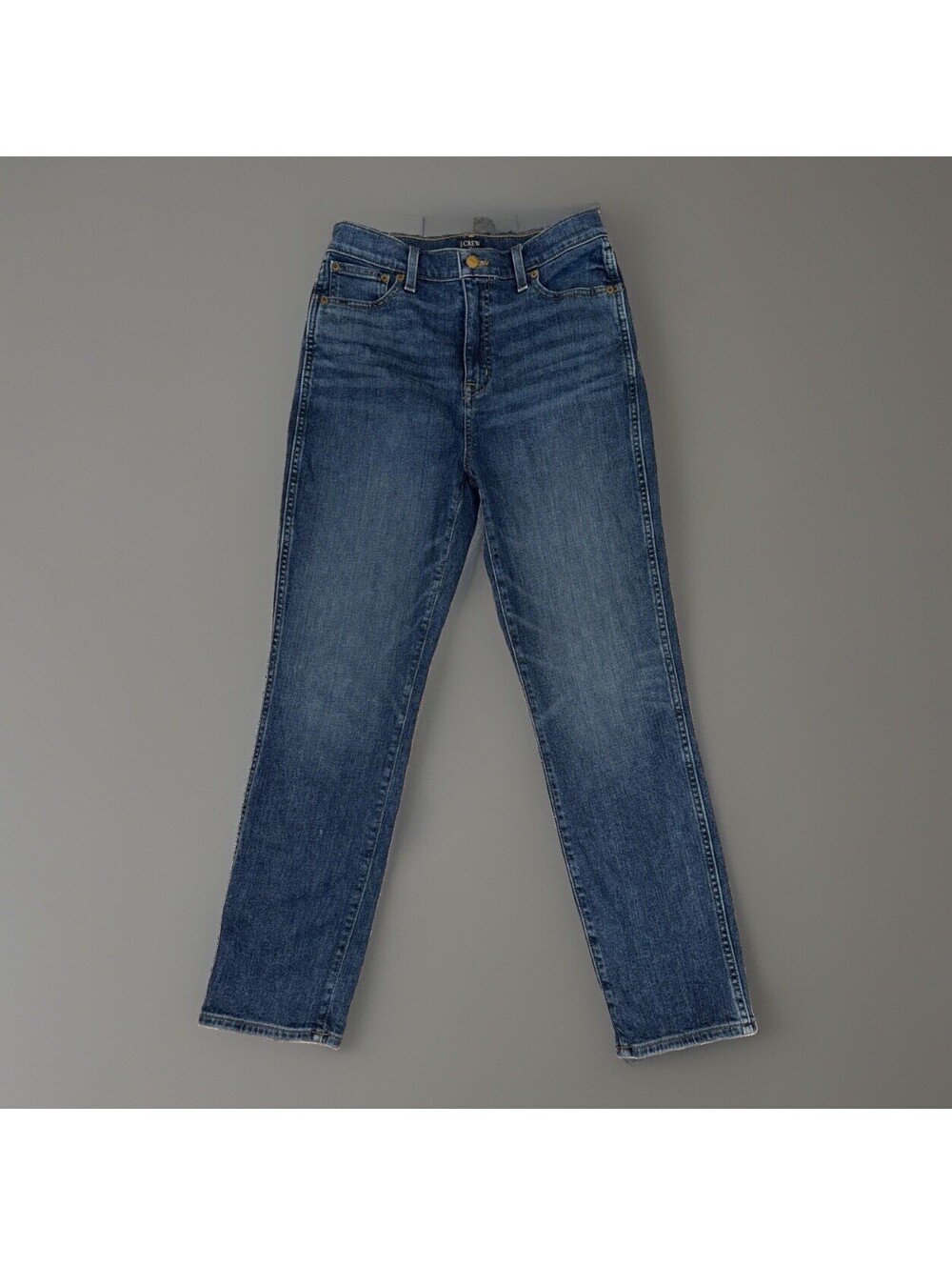 J.CREW Jeans Women's Dark Wash Blue High-Rise Classic Vintage Size 28